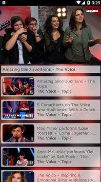 The Voice Video Update 3 تصوير الشاشة