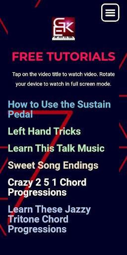 Piano Lessons Free App: Gospel Piano Lessons screenshot 2