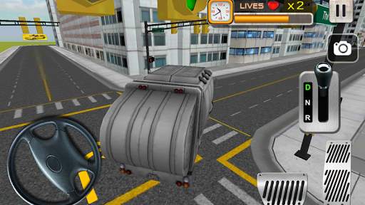 City Garbage Cleaner Truck 3D screenshot 5