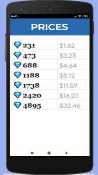 Diamond 💎 FREE-FIRE Calculator Free скриншот 4