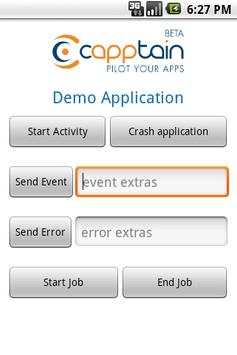 Capptain Demo Application screenshot 1
