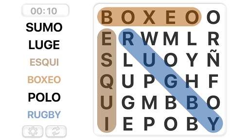 Sopa de Letras en español screenshot 2