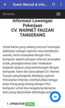 Warnet Fauzan скриншот 8