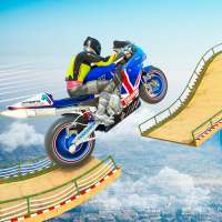Tricky Bike Stunt Racing Games - New Bike Games 3D logo