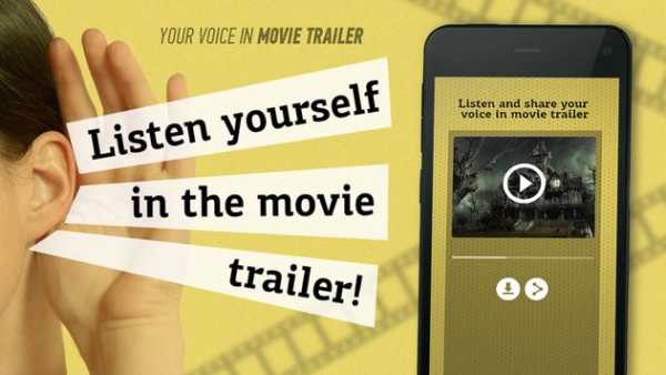 Trailer Voice Movies editor 3 تصوير الشاشة