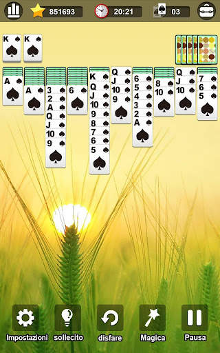Solitario Spider screenshot 3