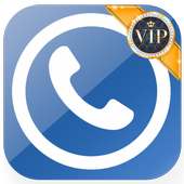 What'sapp Blue VIP أيقونة