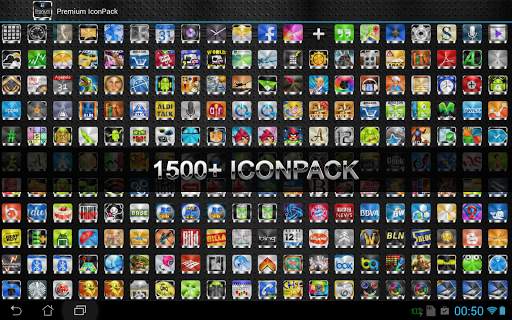 Next Launcher Theme Titanium screenshot 11