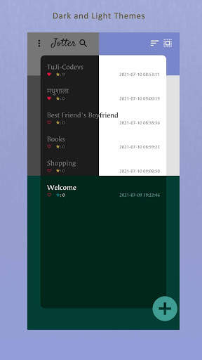 Jotter - Notes Writing App 6 تصوير الشاشة