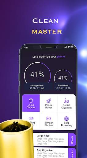 Clean Master - Memory & RAM Cleaner screenshot 1
