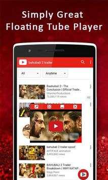 Floating Tube Video Player screenshot 1