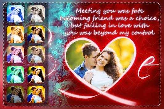 Valentine Day Photo Frame : Heart Photo Editor screenshot 5