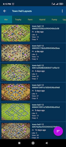 Top Layouts for Clash of Clans screenshot 2