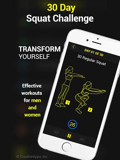 30 Day Squats Trainer Free screenshot 11
