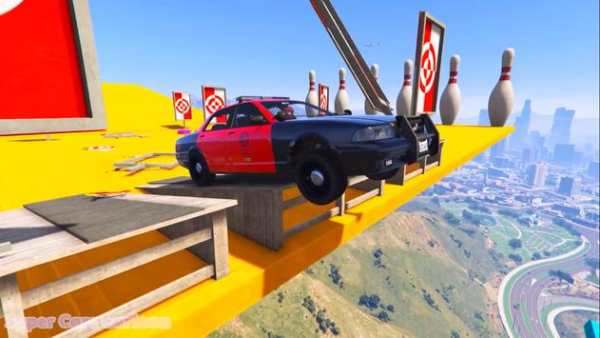 GT Racing Stunts: Cop Car Driving screenshot 4