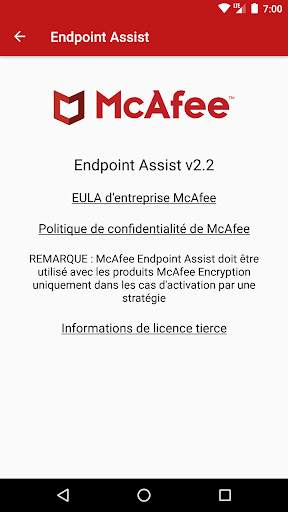 McAfee Endpoint Assistant screenshot 3