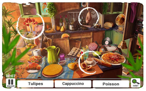 Objets Cachés Cuisine - Jeu de Nettoyage screenshot 1