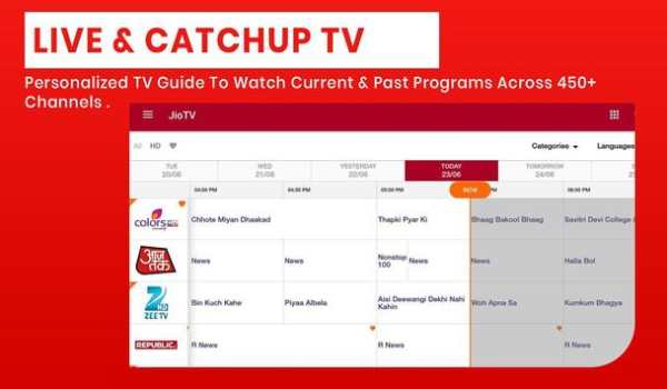 Guide for Jio TV HD Channels Free screenshot 3