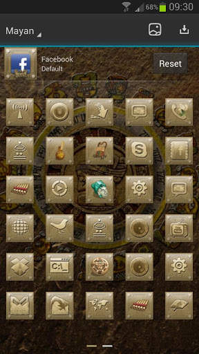 Next Launcher Mayan Theme screenshot 8