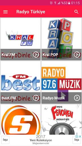 Radyo Türkiye 1 تصوير الشاشة