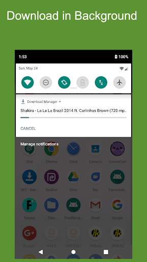 All In One Video Downloader 3 تصوير الشاشة