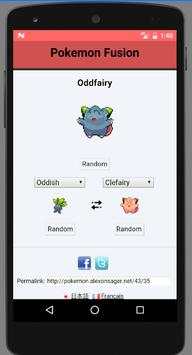 Fusion Generator for Pokemon screenshot 2
