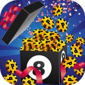 Coins 8 Ball Pool Gift Prank on 9Apps