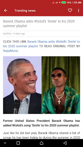 Best of Wizkid screenshot 2