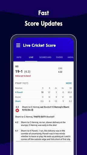 Live Cricket Score, Match Predictions & Live Score screenshot 4