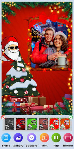 Christmas Photo Frames 2021: Holiday Photo Editor screenshot 4