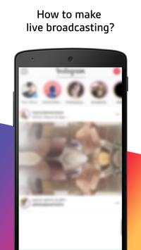 Guide for Instagram Live Stories screenshot 1
