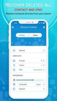 Recover Deleted Contacts - Backup, Export, Restore screenshot 5