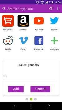 Gecko Browser for Android screenshot 1