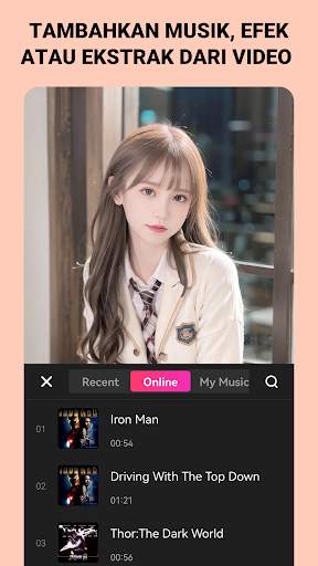EasyCut-Editor & Pembuat Video screenshot 4
