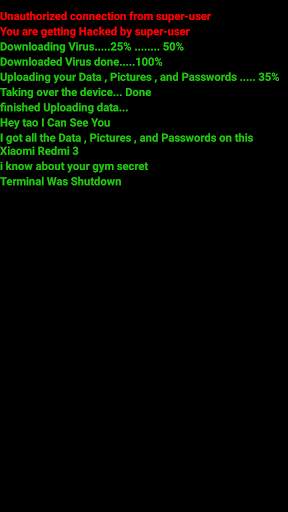 Hack -You Got Hacked Prank App screenshot 2