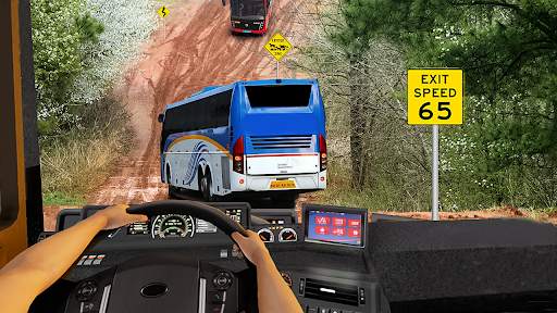 Bus Driving Simulator 2021: Offroad Hill screenshot 3
