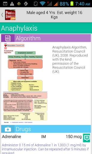 Paediatric Emergencies Lite screenshot 1