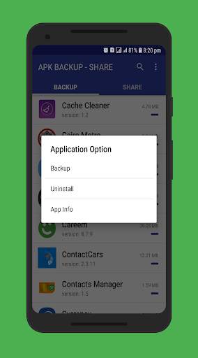 APK BACKUP - SHARE ( APK Extractor) screenshot 3