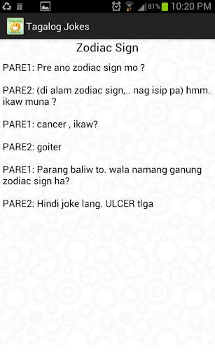 Tagalog Jokes скриншот 6