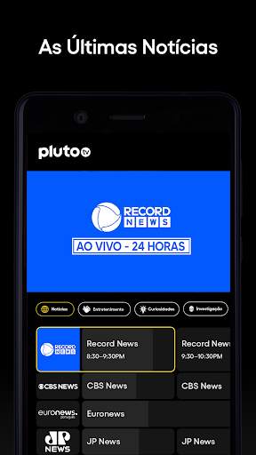 Pluto TV – TV Ao vivo e Filmes screenshot 4
