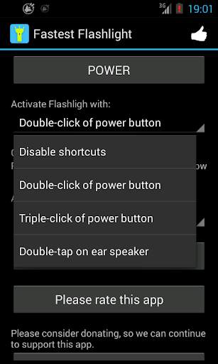 Fastest Flashlight screenshot 2