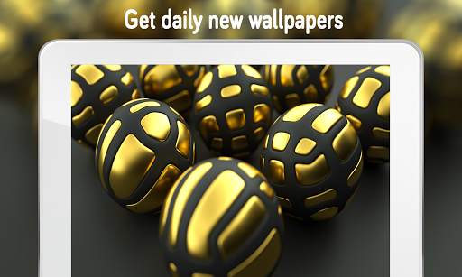 Golden Wallpaper (4k) screenshot 6