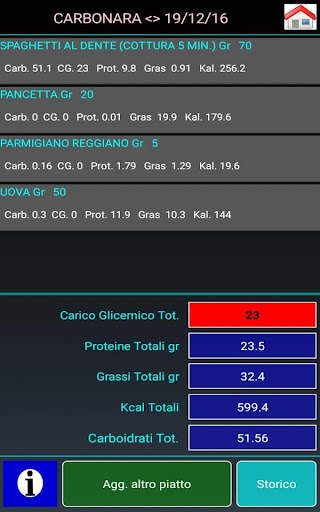 Indice & Carico Glicemico Lite screenshot 14