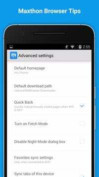 Free Maxthon Browser Tips screenshot 1
