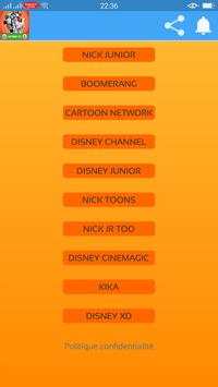 kids Channels cartoons screenshot 1