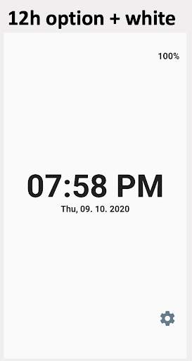 My Clock - table clock, digital electronic watch screenshot 1