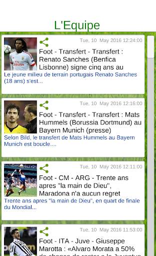 Foot News screenshot 3