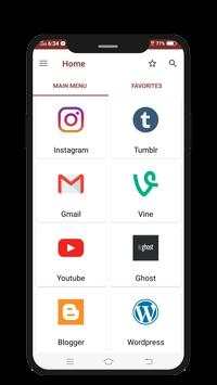 All social media and social network in one app screenshot 2