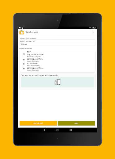 NFC TagWriter by NXP screenshot 14