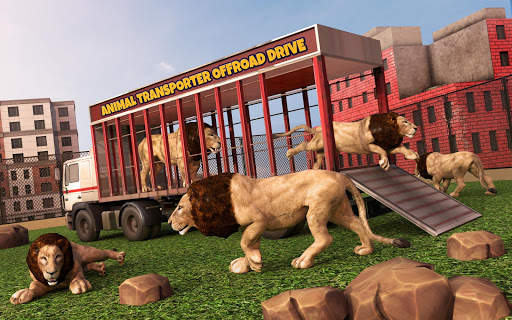 Animal Transporter Offroad Drive screenshot 4